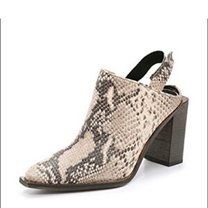 Free People Silver Storm Mule NWOT Size 39